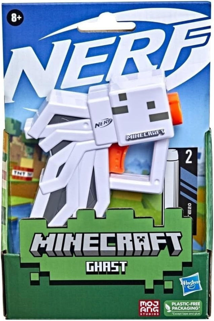 NERF MicroShots Minecraft Ghast Mini Blaster - Nerf