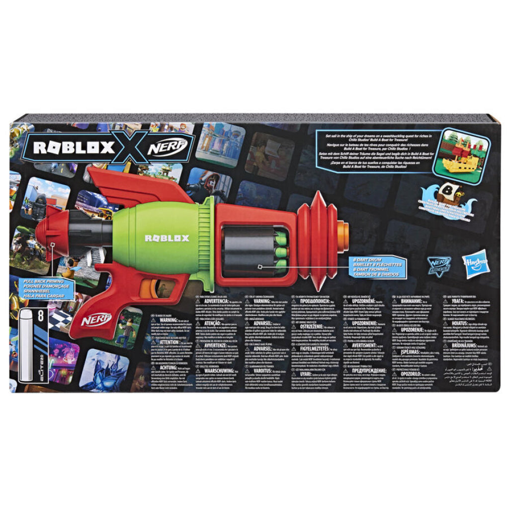 Nerf Roblox Build A Boat For Treasure: Spacelock Ray Blaster Nerf