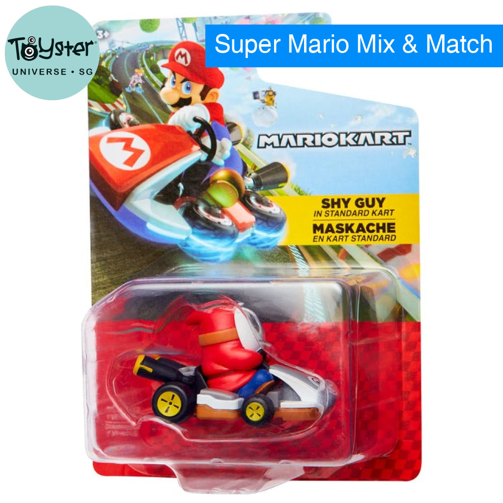 Nintendo Super Mario Kart Racers Wave 5 - Shy Guy - TOYSTER SG ...