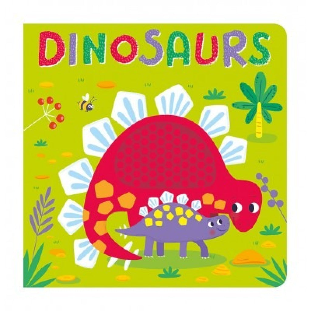 North Parade - Touch And Feel Puzzle Book Set Dinosaurs Touch And Feel