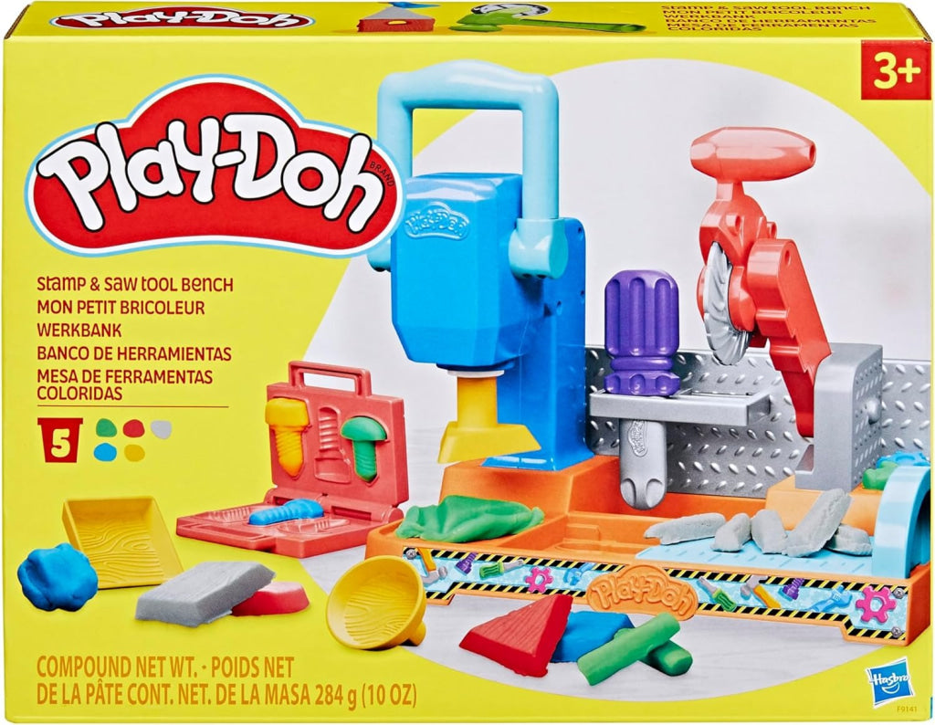 Play-Doh Stamp & Saw Tool Bench Playset - Play-Doh