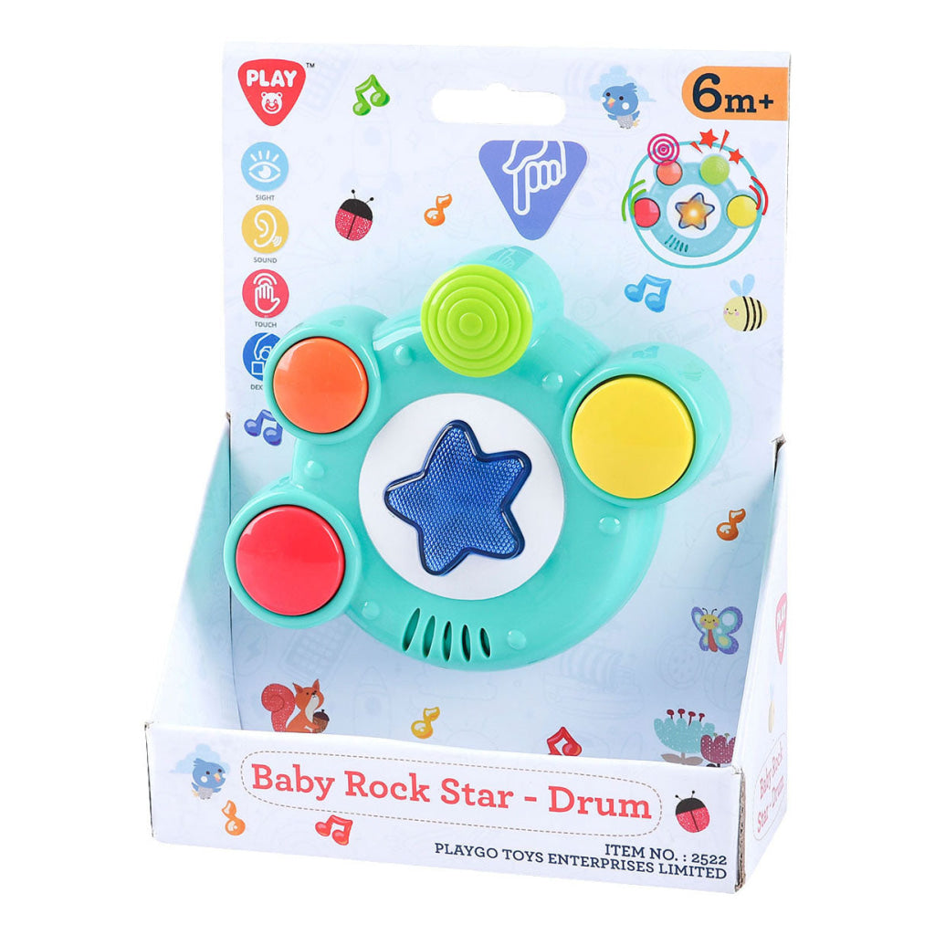 Playgo Baby Book Star Drum - Playgo