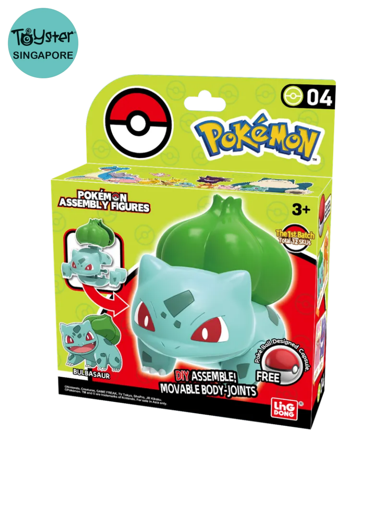 ポケモン組み立てフィギュア - フシギダネ - TOYSTER ポケモン組み立てフィギュア - フシギダネ - TOYSTER