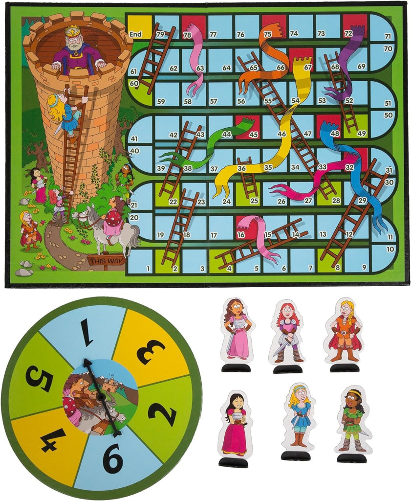 Princess Snakes And Ladders Preschool Game Noggin Playground