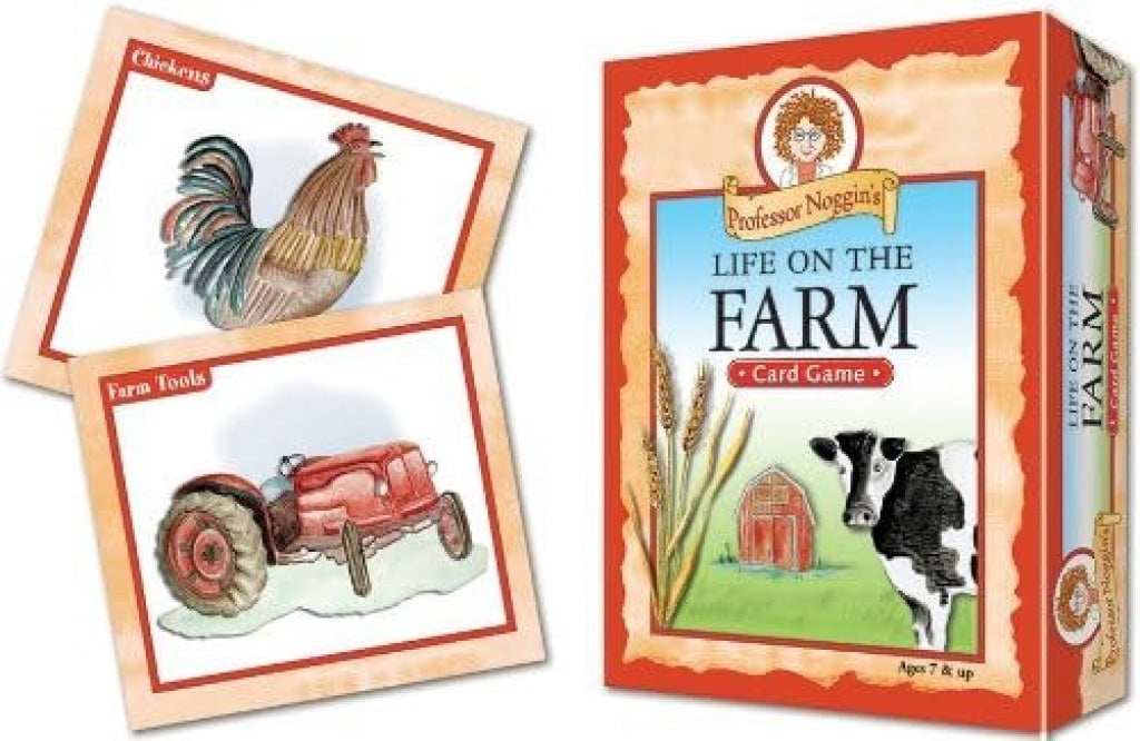 Professor Noggin’s Life On The Farm Card Game