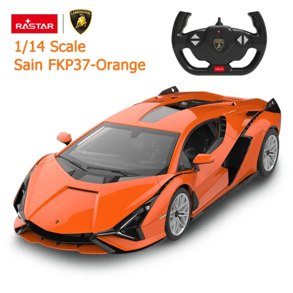 Rastar Lamborghini Sian FKP RC Car 1:14 - Sian FKP37 Orange
