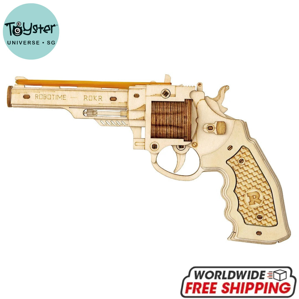Robotime ROKR AK-47 Assault Rifle Toy Gun 3D Wooden Puzzle LQ901 ...