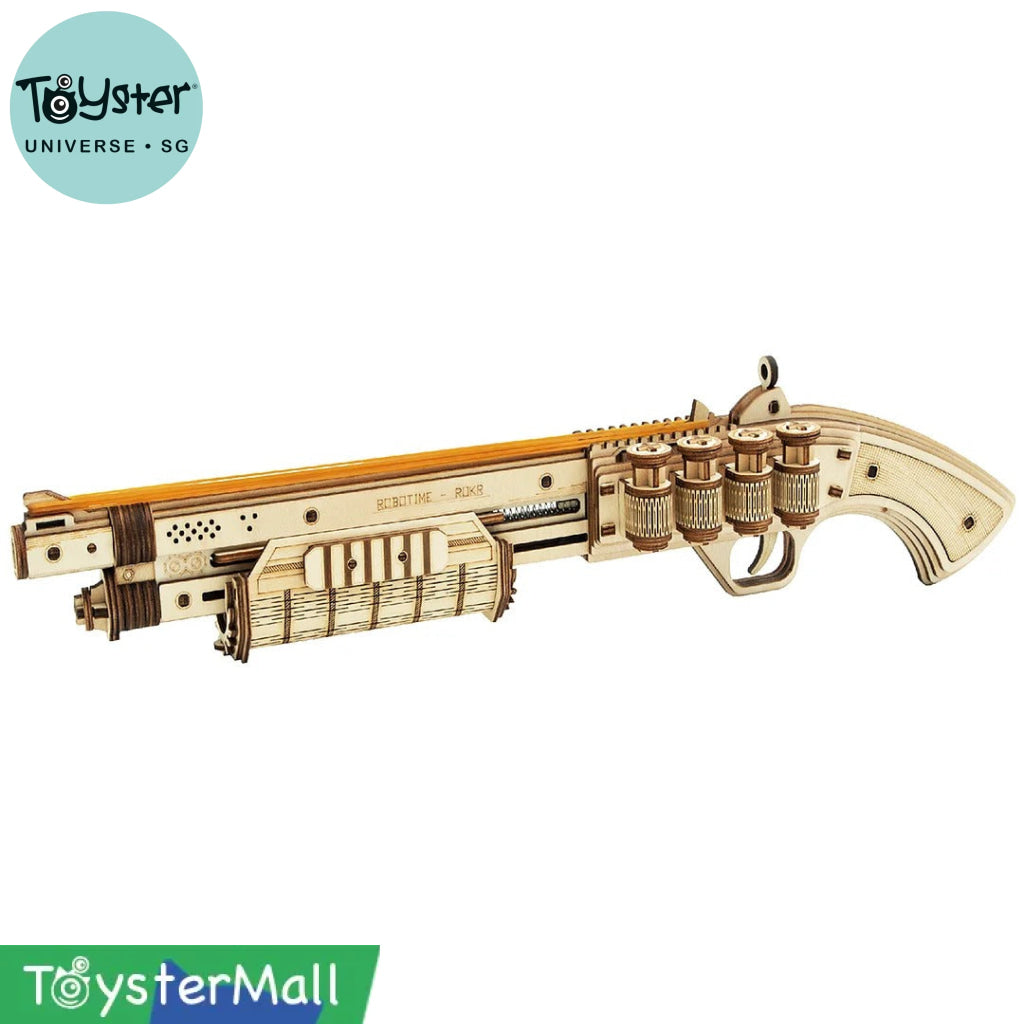 Robotime ROKR AK-47 Assault Rifle Toy Gun 3D Wooden Puzzle LQ901