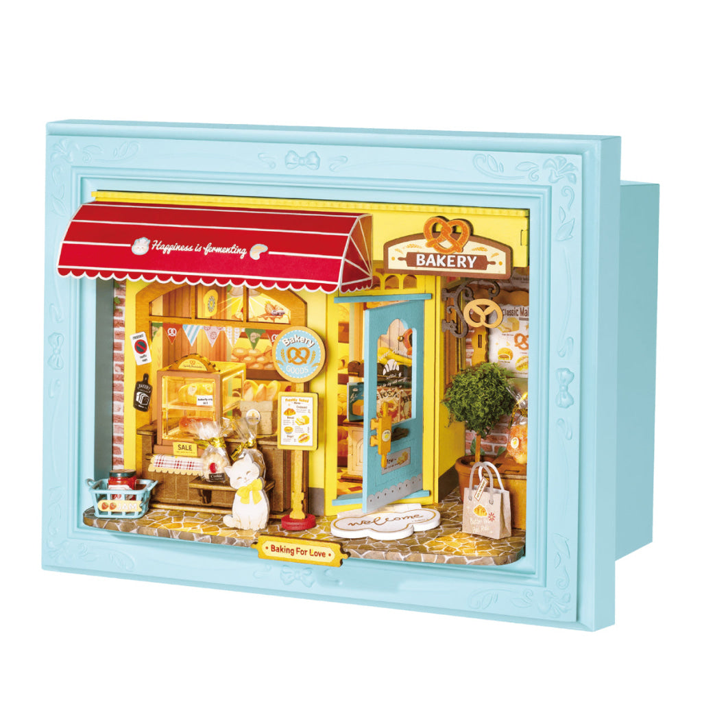 Rolife Fluffy Cat Bakery 3D Wooden Puzzle DP001 - Dropship