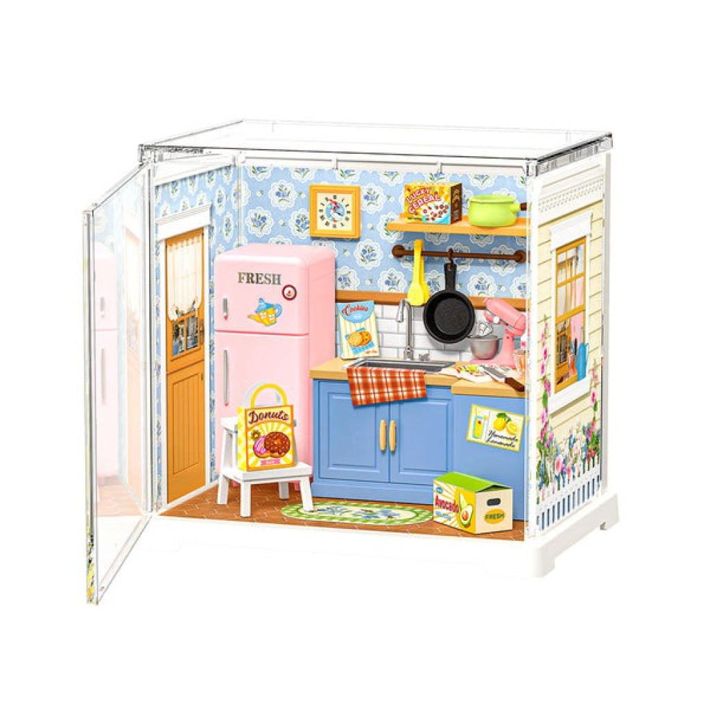 Rolife Homely Baking Kitchen DIY Miniature House DWS08B - Dropship