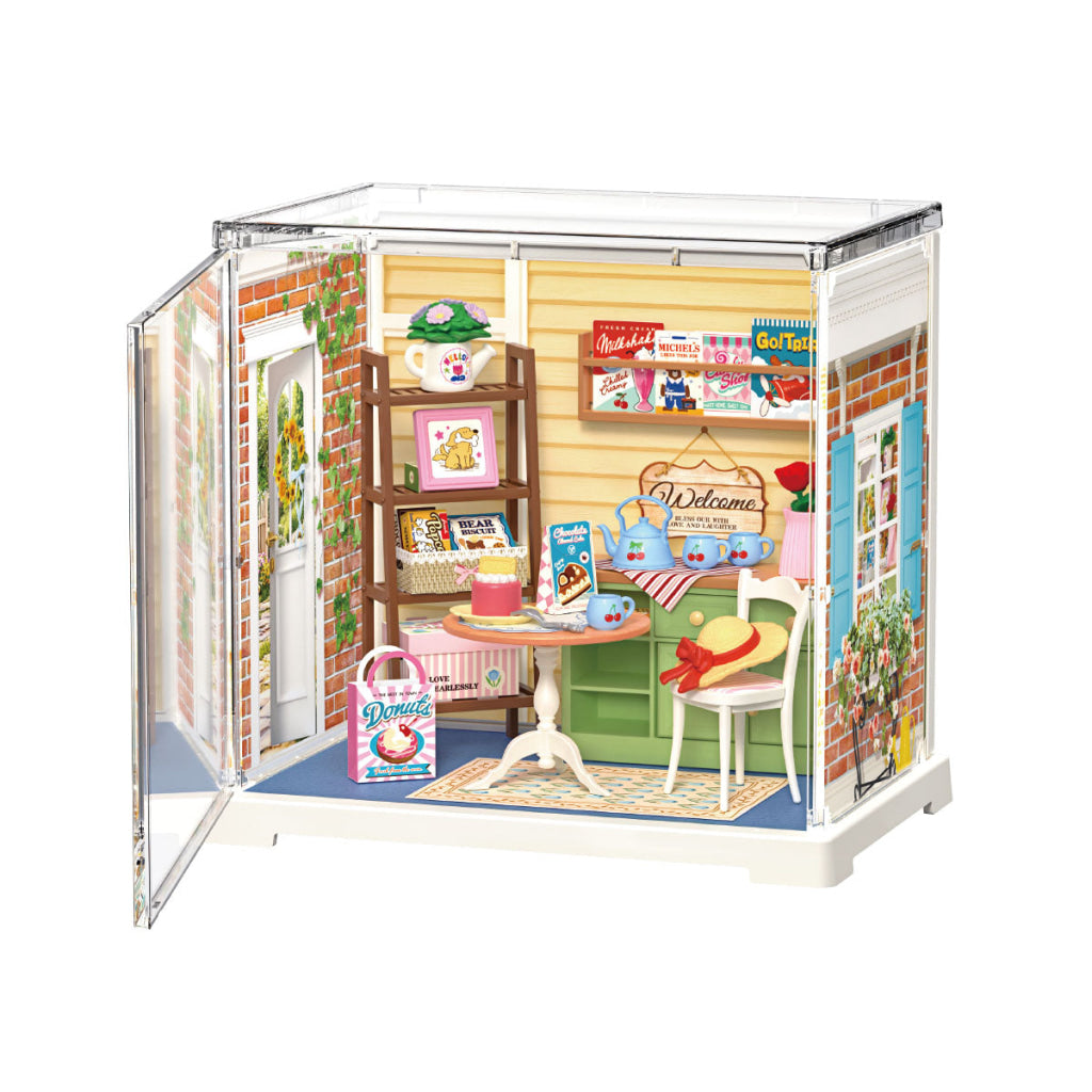 Rolife Sunshine Sip Porch DIY Miniature House DWS07B - Dropship