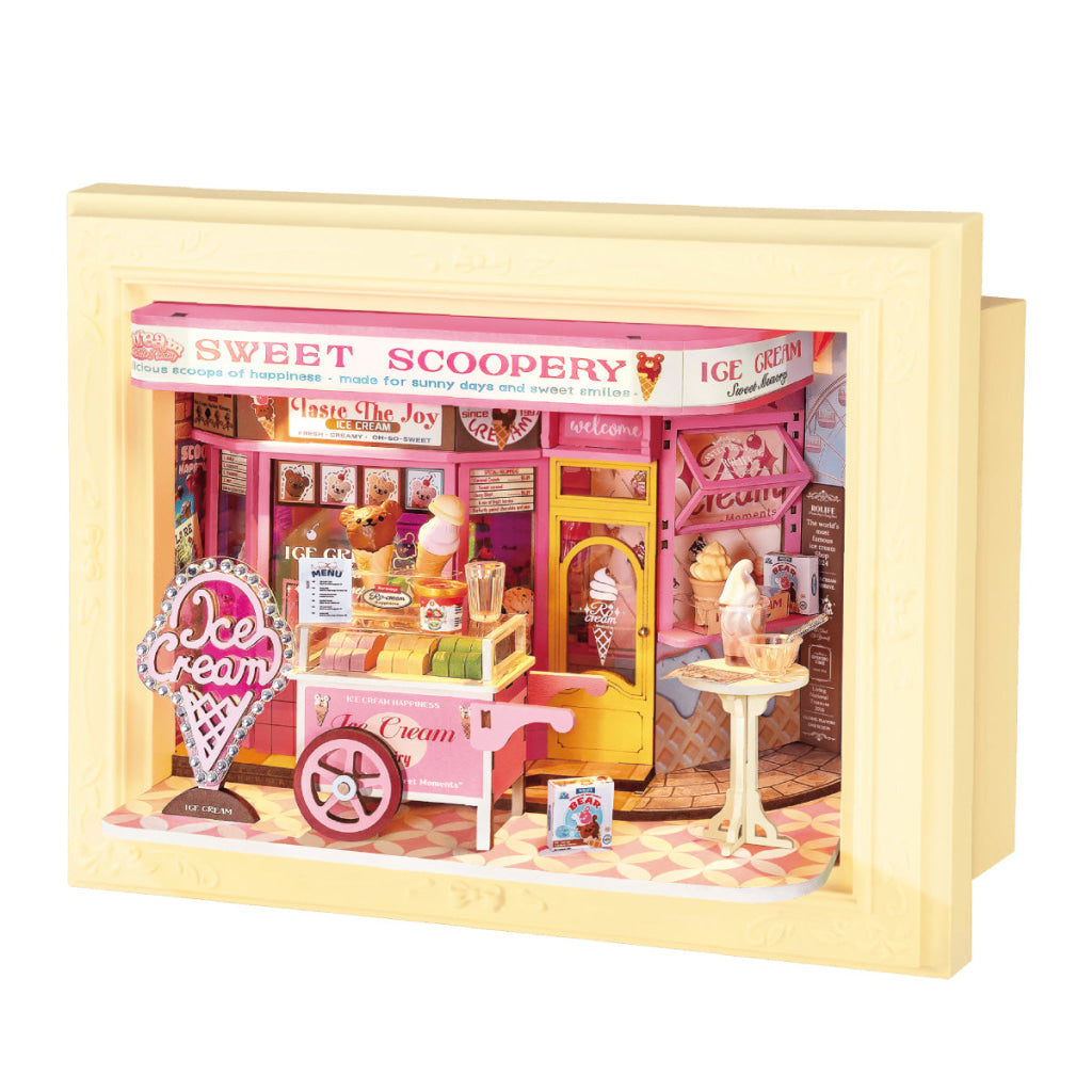 Rolife Sweet Scoopery Ice Cream 3D Wooden Puzzle DP002 - Dropship