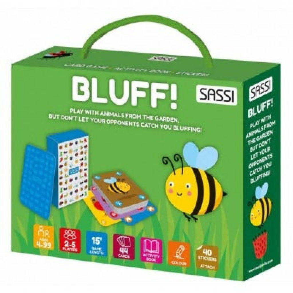 Sassi Card games - Bluff! The Garden SASSI