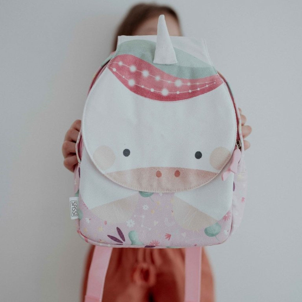 Sassi Sparkly The Unicorn Mini Backpack A5 Sassi