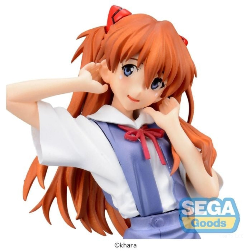 SEGA Rebuild of Evangelion XStellar Asuka (Uniform Ver.) Figure - Luminasta