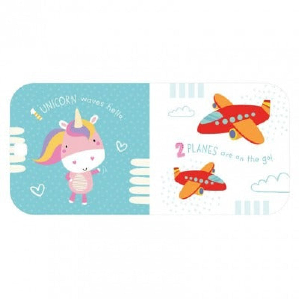 Sensory Snuggables Unicorn Puppet Soft Book Make Believe Ideas Official Store