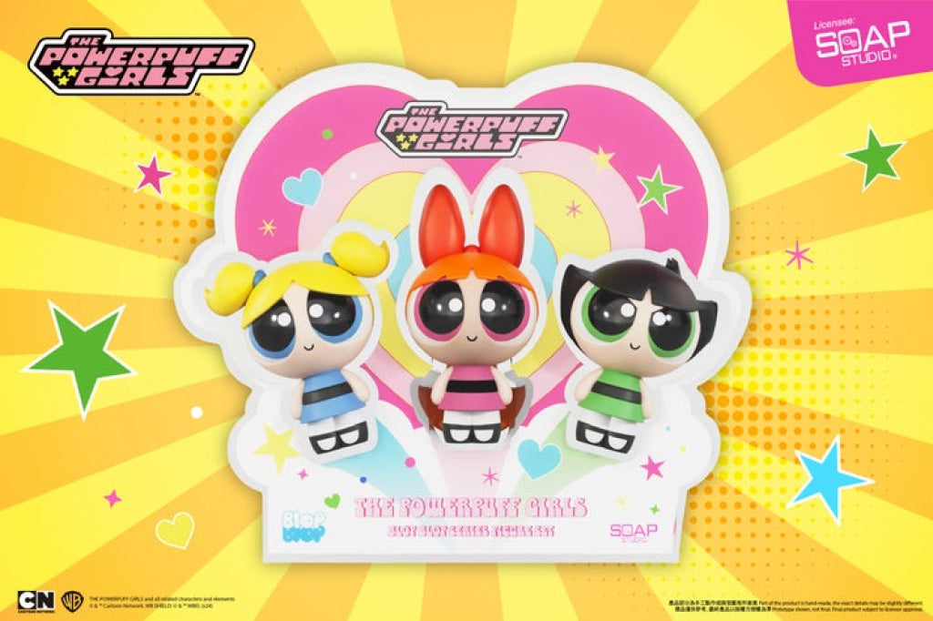 Soap Studio The Powerpuff Girls Blop Series Figure Set