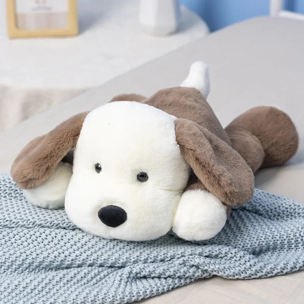 Soft Cute Dog Plushie - brown dog / About 30-35cm S
