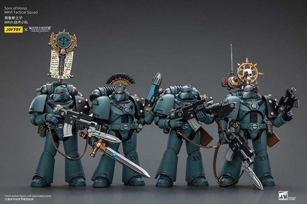 Sons Of Horus: Mkvi Tactical Squad Legionary With Bolter & Chainblade Jt00089 Warhammer 40K