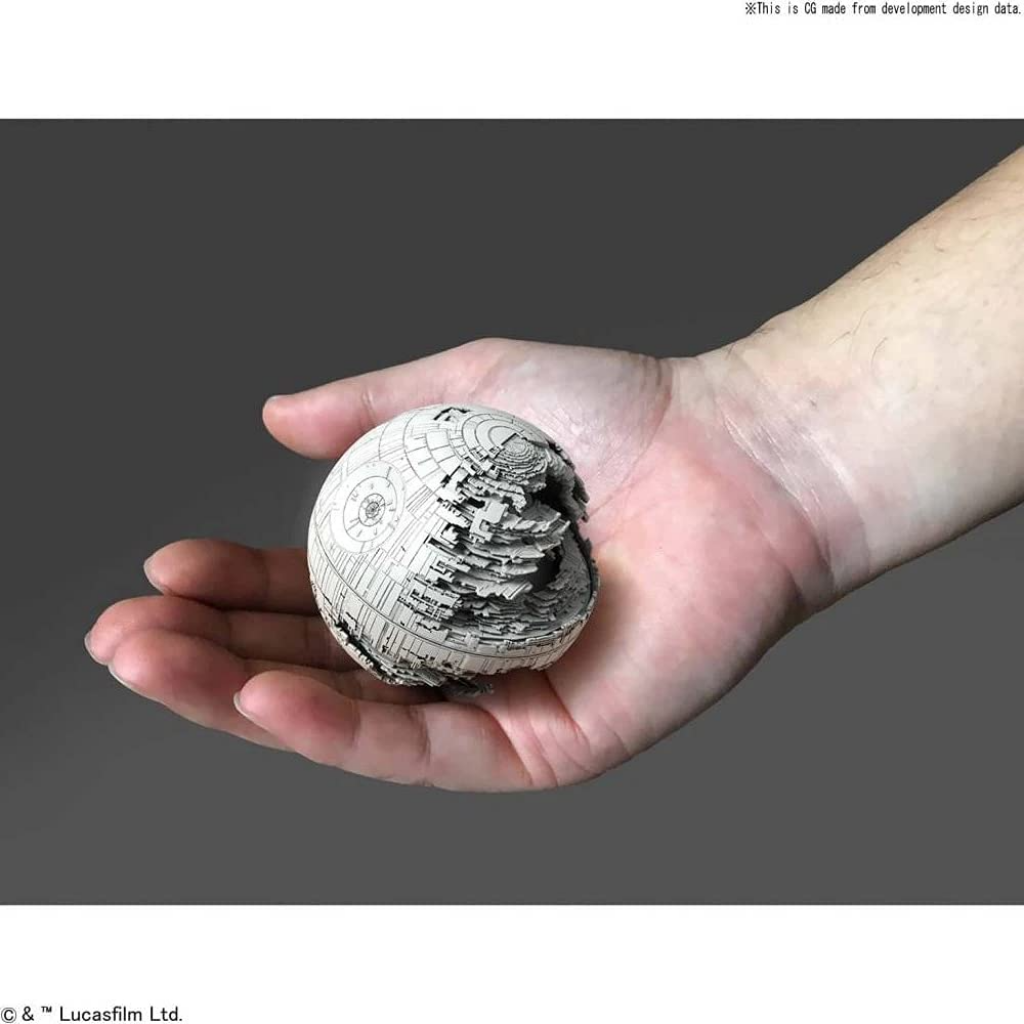 Star Wars Death Ii 1/2 700 000 Scale & Destroyer 1/14 500 Model Kit Set