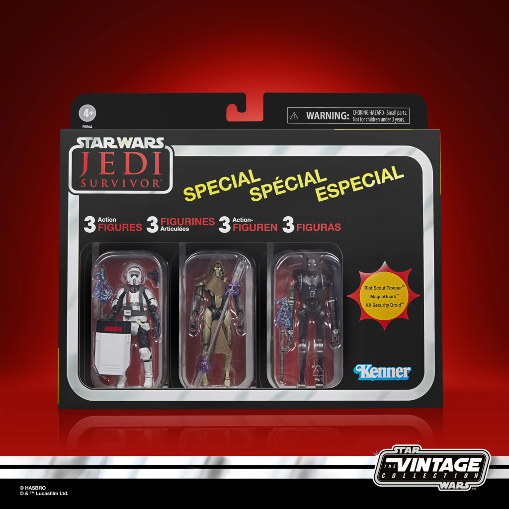 Star Wars The Vintage Collection Gaming Greats Jedi: Survivor Multipack