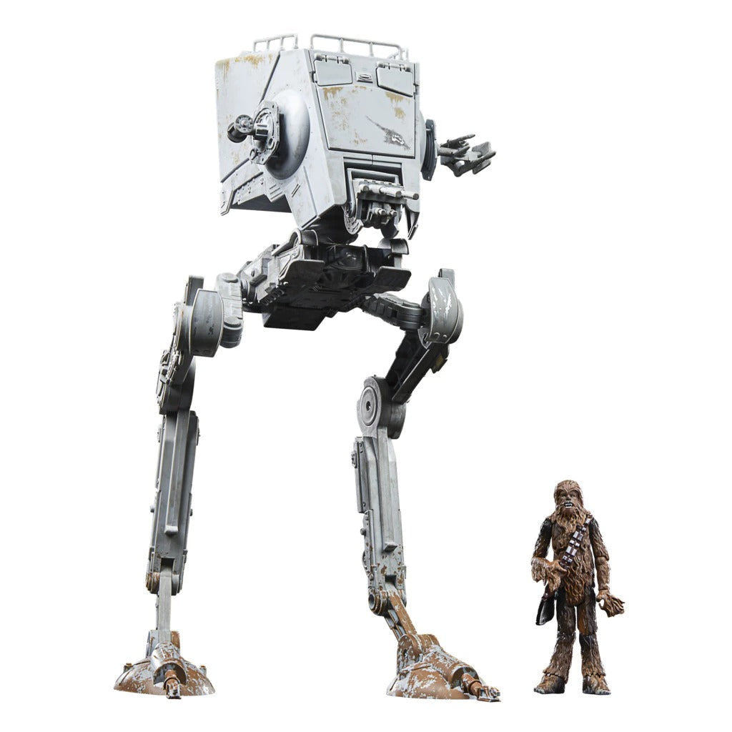 Star Wars The Vintage Collection Vehicle Figure - At-St & Chewbacca