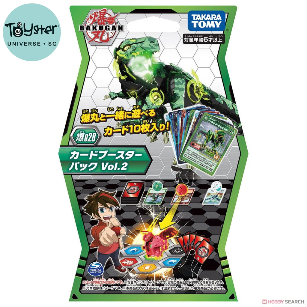 bakugan battle planet booster box Takara Tomy Bakugan Baku028 Card Booster Pack Vol.2 – Toyster Universe  Singapore
