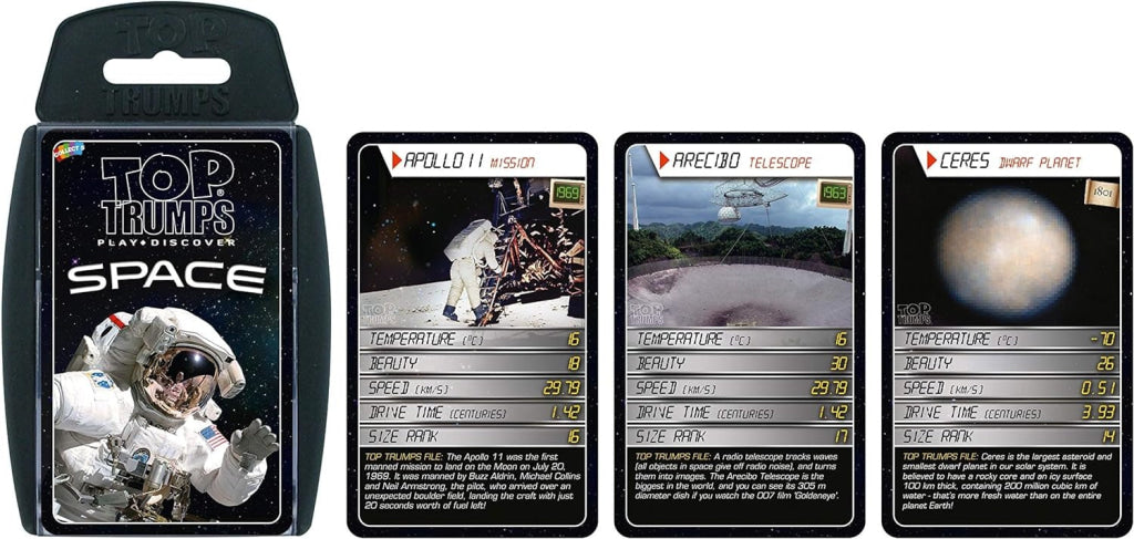 Top Trumps Space Card Game