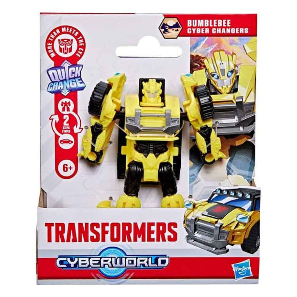 Transformers Cyberworld Cyber Changers Bumblebee - Transformers