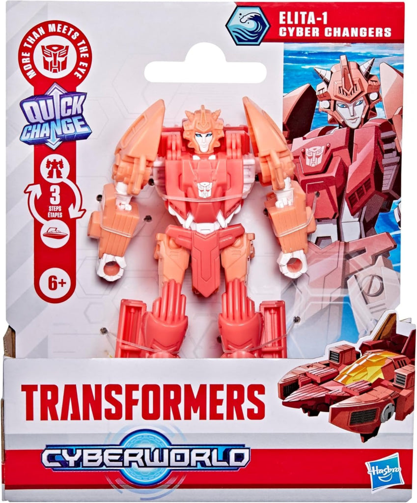 Transformers Cyberworld Cyber Changers Elita-1 - Transformers
