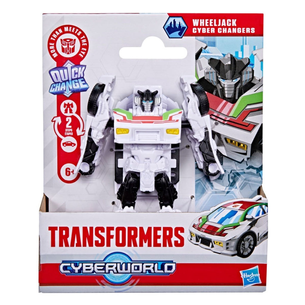 Transformers Cyberworld Cyber Changers Wheeljack - Transformers