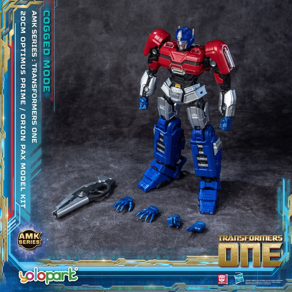 Transformers One Amk Series 20Cm Optimus Prime Orion Pax Model Kit