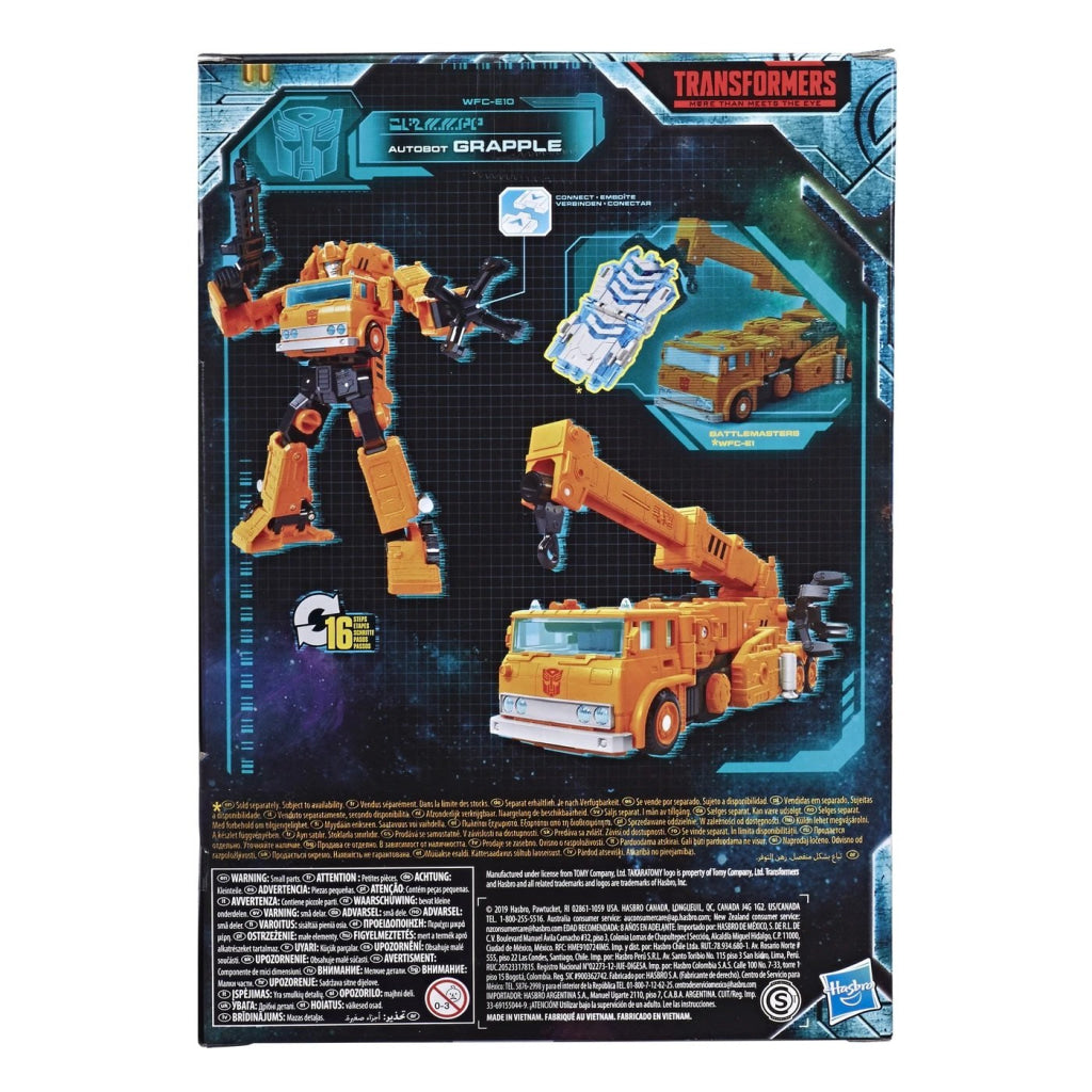 Transformers War For Cybertron Earthrise Voyager Class Wfc-E10 Autobot Grapple