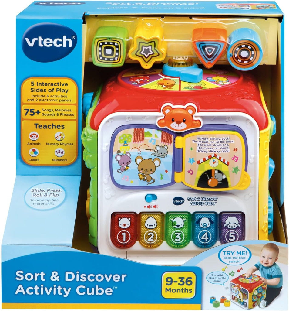 VTech Sort & Discover Activity Cube - VTech