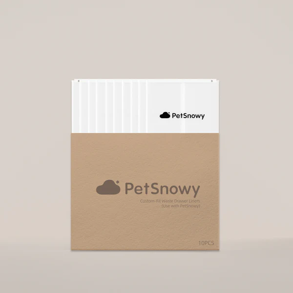 PetSnowy SNOW+ Auto Cat Litter Box Waste Liners 30 Pcs