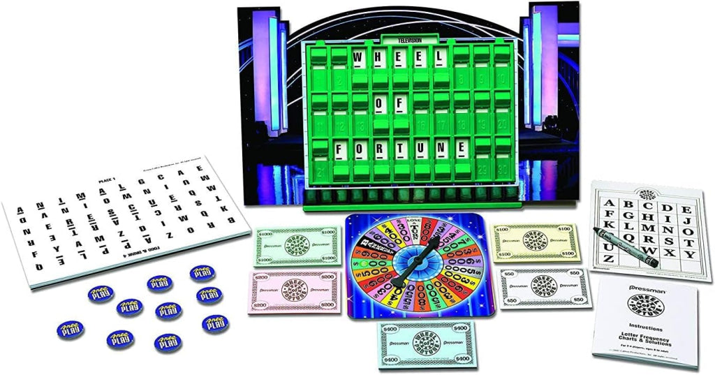 Wheel Of Fortune Game: 6Th Edition - Spin The Pressman