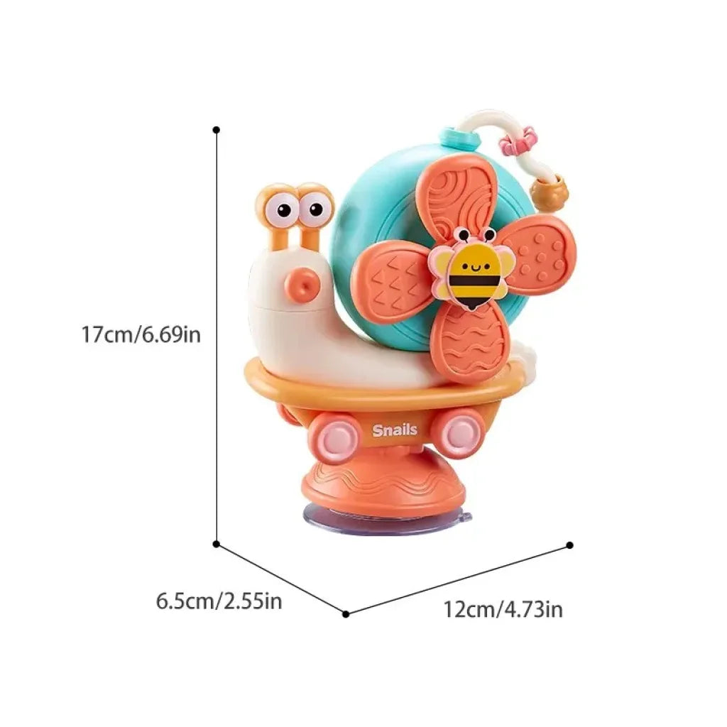Windmill Snail Suction Cup Detachable Fidget Spinner