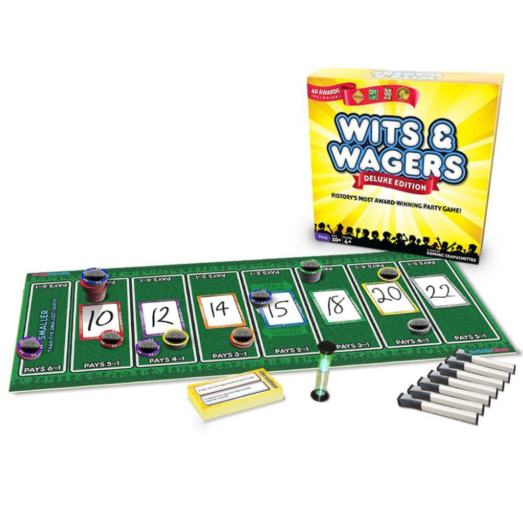 Wits & Wagers Deluxe Edition - Board Games