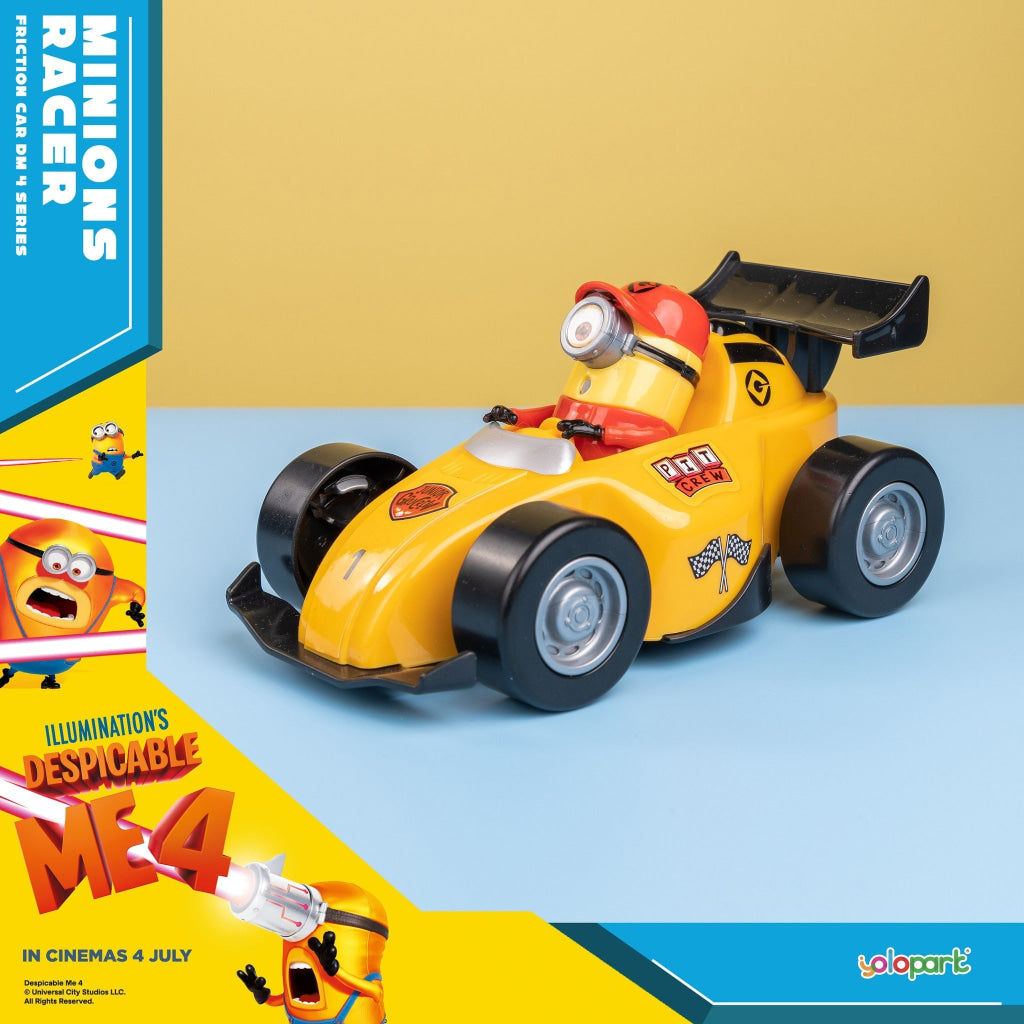 Yolopark Despicable Me 4 - Friction Car Minions Racer