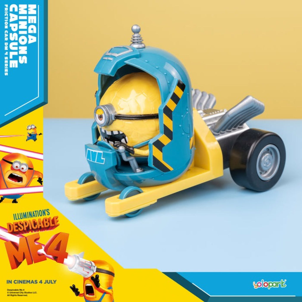 Yolopark Despicable Me 4 - Mega Minions Capsule Friction Car