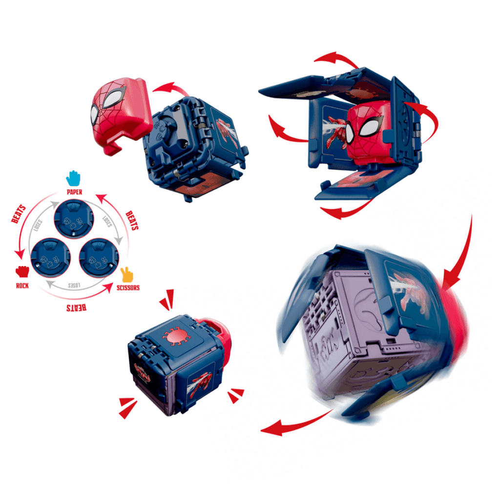 Marvel SpiderMan Battle Cube SpiderMan vs. Venom 2 Pack TOYSTER