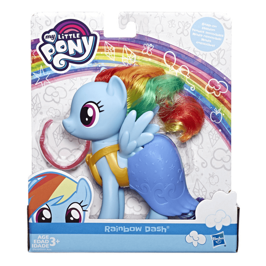 My little pony snap on fashion rainbow deals dash