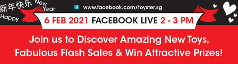 TOYSTER Facebook Live Flash Sale