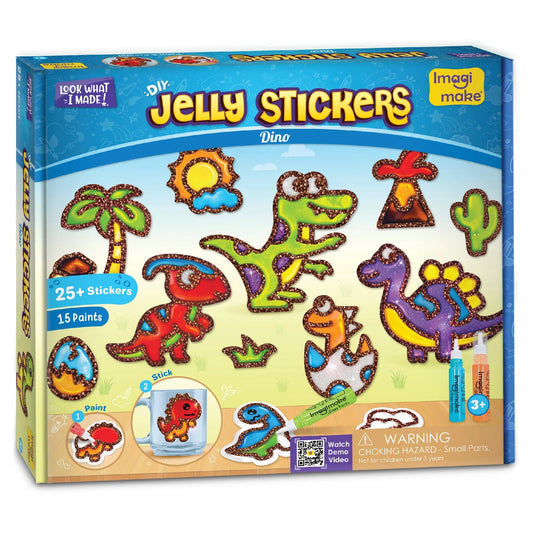 DIY Dinosaur Jelly Sticker-Making Kit