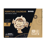 Robotime ROKR Perpetual Calendar 3D Wooden Puzzle LK201