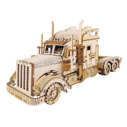 Robotime ROKR Heavy Truck Scale Model 3D Wooden Puzzle MC502