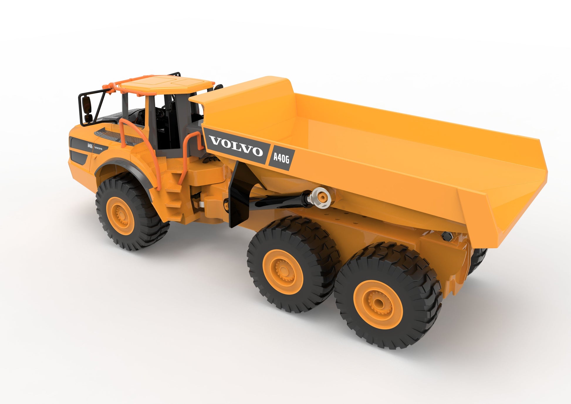 Double E Licensed Volvo Rc Dump Truck 1/26 Scale