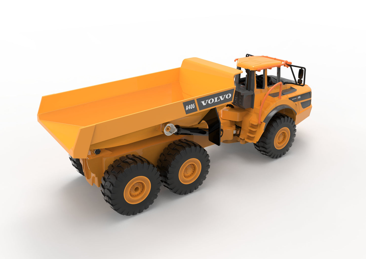 Double E Licensed Volvo Rc Dump Truck 1/26 Scale