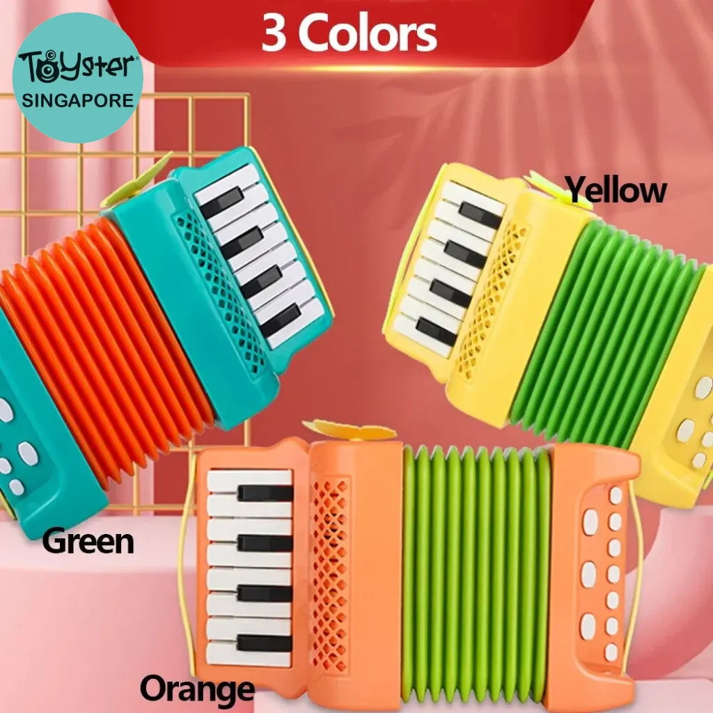 10 Keys 8 Bass Accordions For Kids