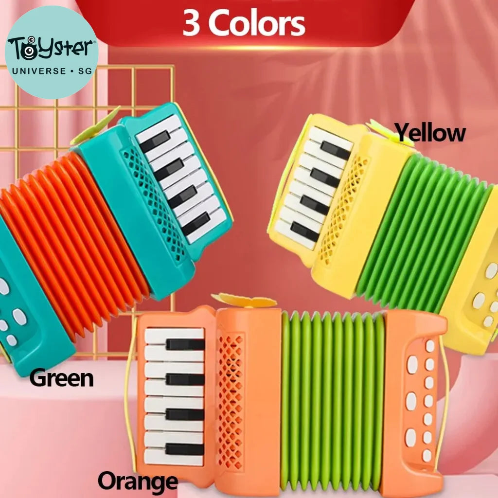 10 Keys 8 Bass Accordions For Kids